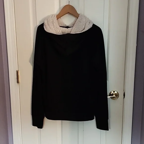 Bebe Sport Sherpa Lined Hoodie - Picture 7 of 9